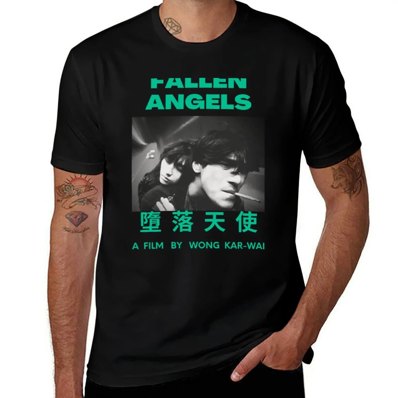 

Fallen Angels Wong Kar Wai T-Shirt printed t shirts for man men t shirt cotton 100% T-Shirt