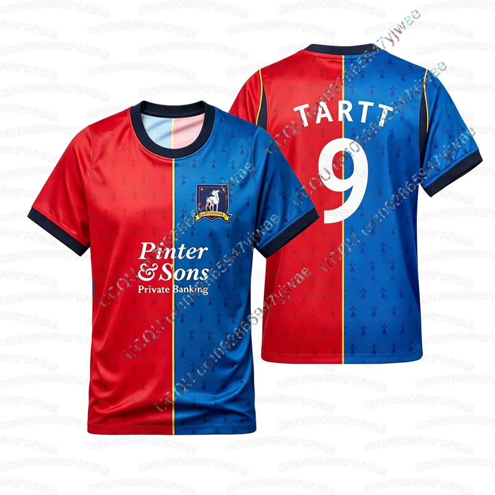 2026 Herren Damen Sommer Sport Kinder T-Shirt Atmungsaktiv Schnelltrocknend Ted Lasso Staffel 4 Richmond Fußballtrikot T-Shirt Tops – Detail 4