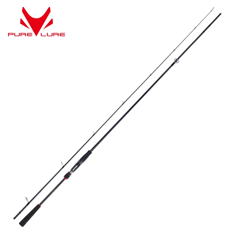 

PURELURE-Ultra Light Carbon Lure Rod, Ultra Long Range Throwing Rod, SIC Guide Ring, Wheel Seat Spinning, 2.7m, 3.0M