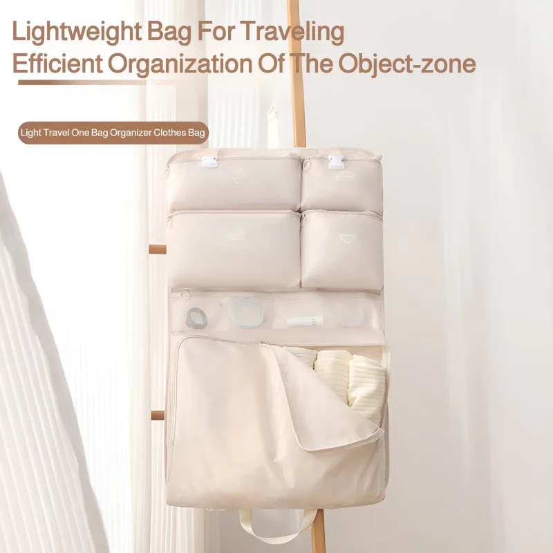 

7 in 1 travel storage bag for business trips, travel, luggage, clothes, washing, sorting and classif