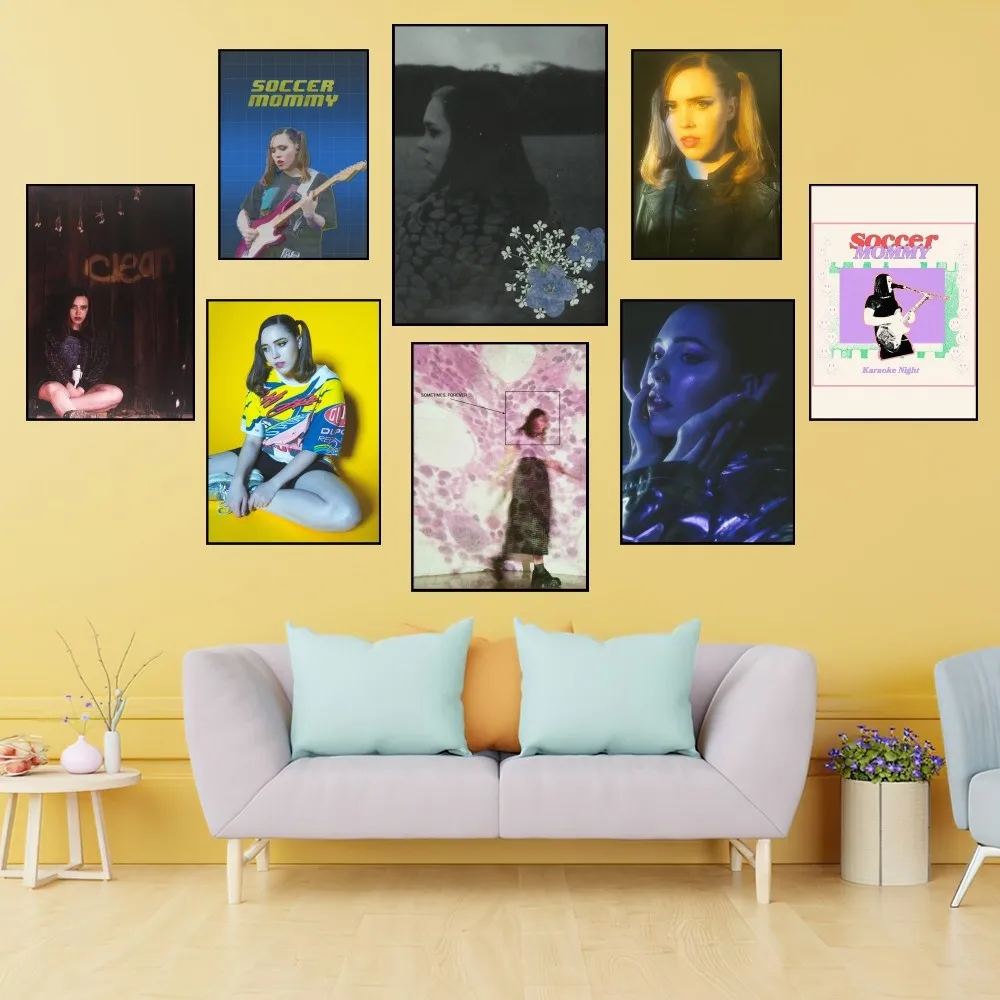 Singer Soccer Mommy Evergreen Poster Prints Wall Painting Bedroom Living Room Decoration Office Small