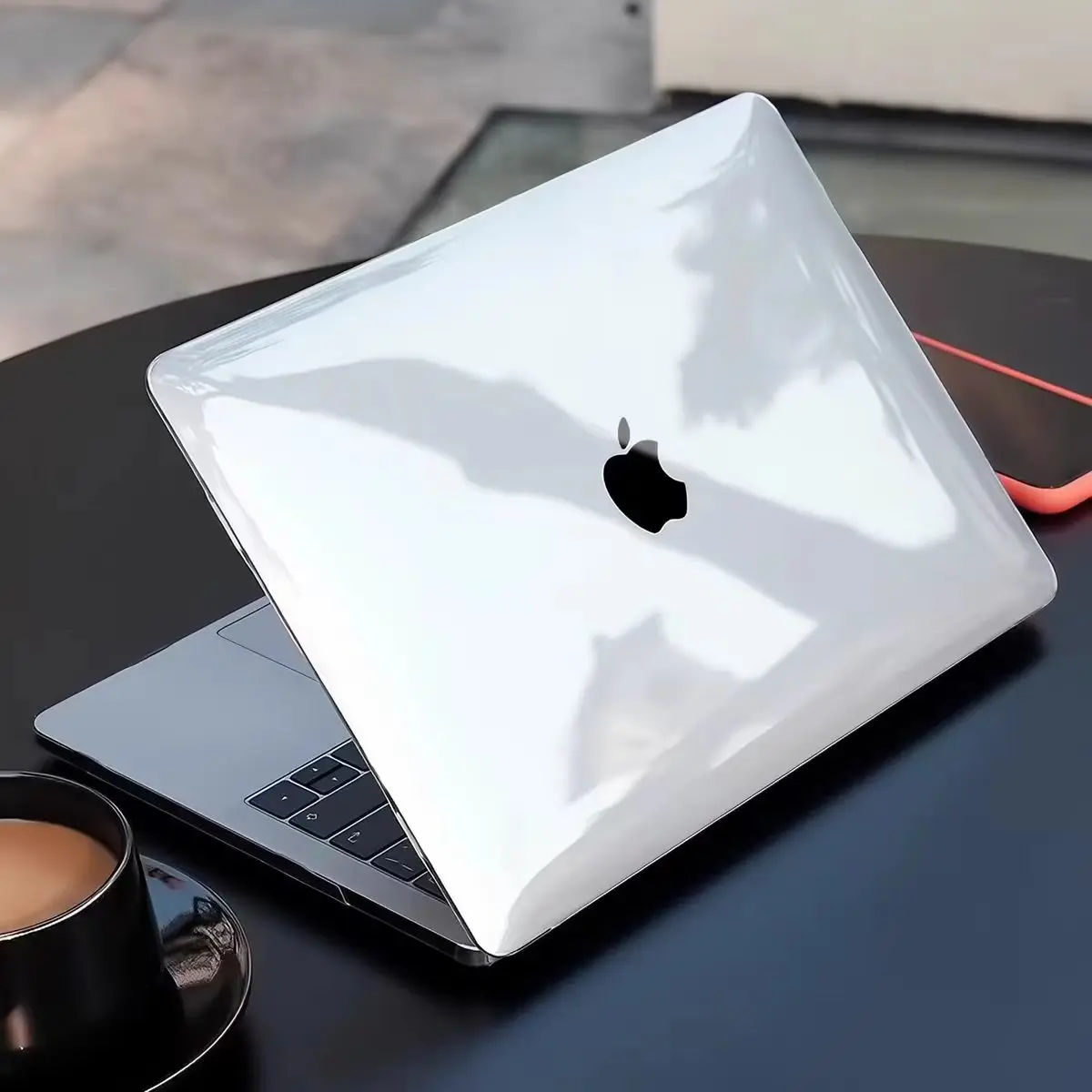 Crystal Clear Hard Laptop Case For MacBook Neo New Air Pro 13 14 15 16 M1 M2 M3 M4 M5 Chip Shell Protective Cover Accessories
