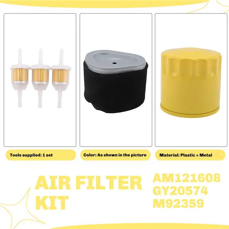 M46K-GY20574 M92359 AM121608 Air Filter Replacement For Kohler Models LX173 LT133 LT155 LTR155 STX30 STX38 S1642 SST15