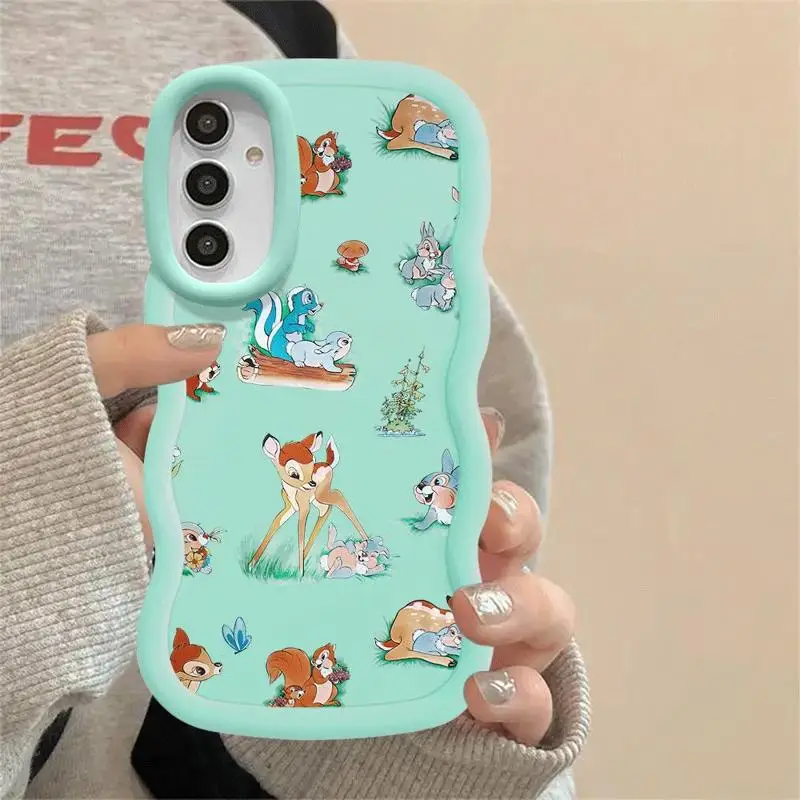 Bambi Thumper Rabbit Phone Case para Samsung Galaxy, funda de silicona para Samsung Galaxy A54, A53, A14, A52, A13, A12, A33, A51, A23, A24, A21S, A32, A73, A22