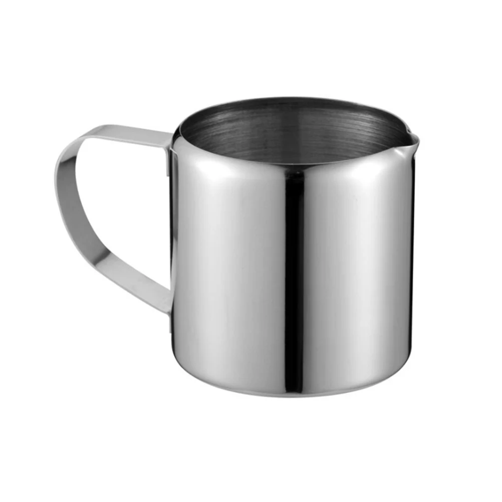 

Stainless Steel Milk Cup Premium Material Dishwasher Safe Heat Resistant Easy Clean Portable Elegant Design Coffee Latte Pitcher