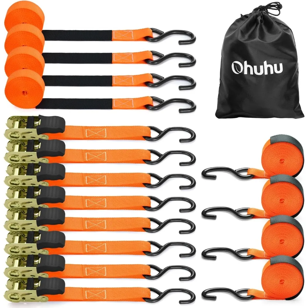 

Ремень с храповым механизмом, 8 шт., нагрузка 15–500 фунтов, ограничение разрыва 1500 фунтов, логистические грузовые ремни с храповым механизмом