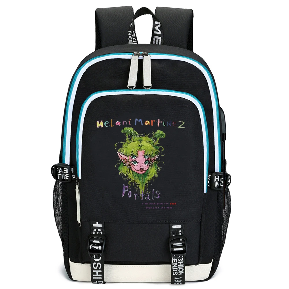 Hot Melanie Martinez Backpack Popular Music Fashion Travel Backpacks Outdoor Sport School Bag