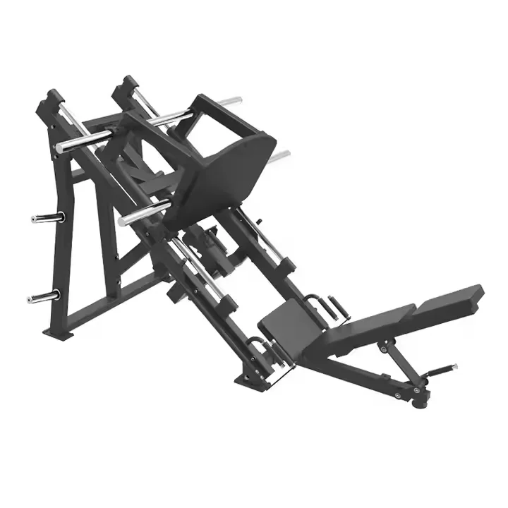 

Linear leg press 45 degree plate loaded fitness equipment for strength training