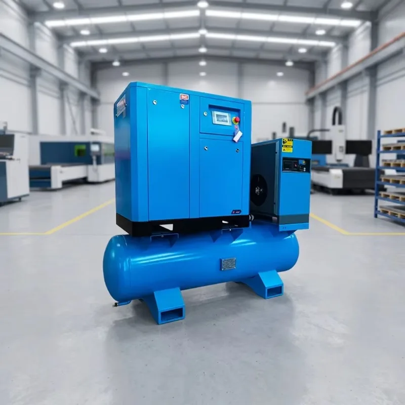 Customized JKT-15YB-15.5S 4-in-1 Integrated 1.55MPa 15kW Industrial Permanent Magnet Variable Frequency Screw Air Compressor