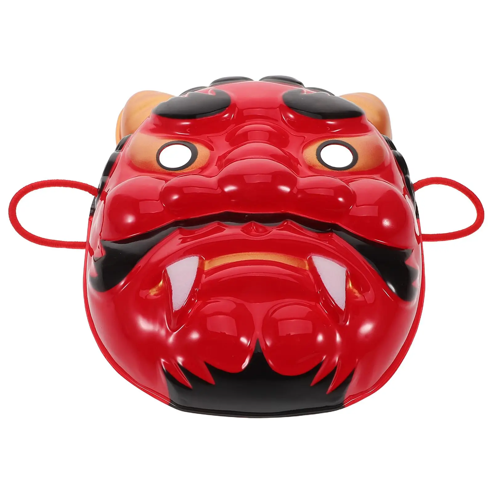 

Red Ghost Mask Cosplay Costume Props Party Favor Japanese Style Demon Mask Halloween Accessories Lightweight Realistic Design