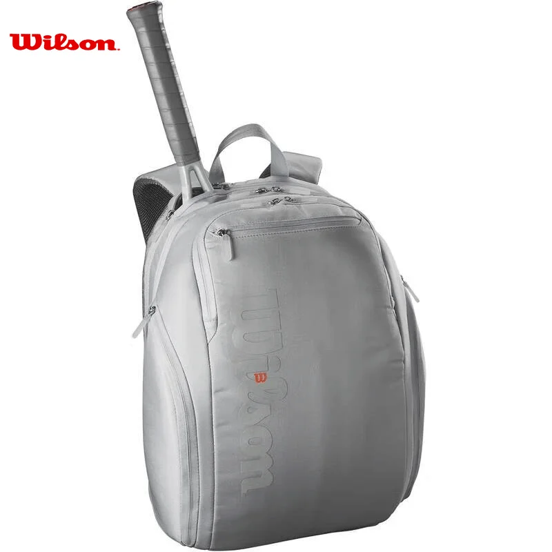 

Wilson Tennis Rackets Bag SHIFT SUPER TOUR Large Capacity Tennis Backpack Badminton Squash Racquet Bag with Separated Shoes Bag