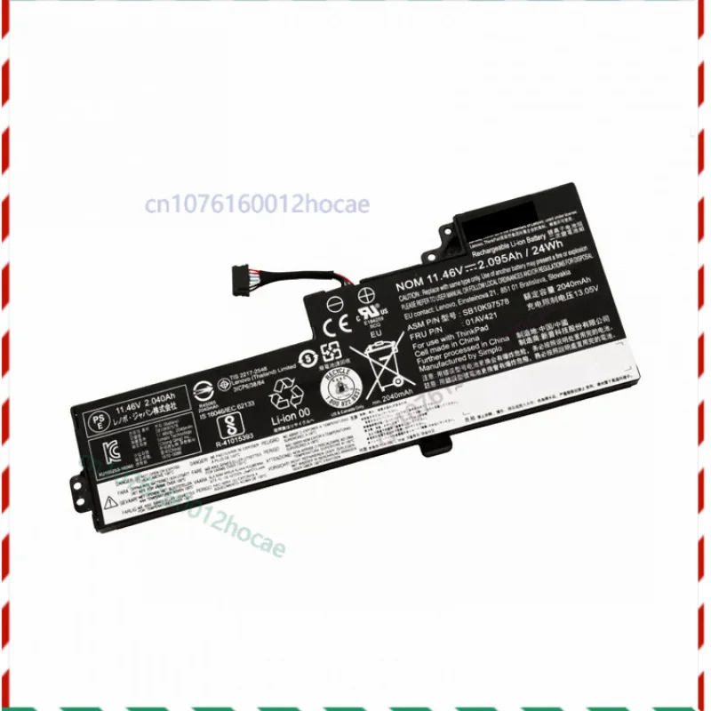 

Original Battery For Lenovo ThinkPad 01AV421 01AV419 01AV420 01AV489 SB10K97576