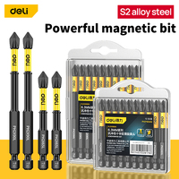 Non-Slip Impact Batch Head Set PH2 Strong Magnetic Cross Screwdriver Bits Set High Torque Hardness Screw Waterproof Hand tools