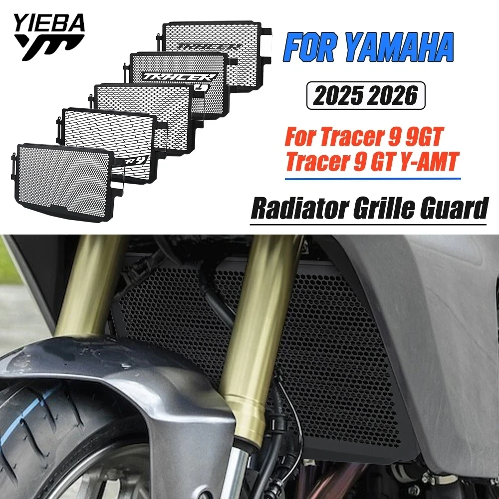 

For Yamaha Tracer 9 9GT Tracer9 GT Tracer 9 GT+ Y-AMT 2025 2026 Motocycle Radiator Grille Cover Water Tank Guard Protection