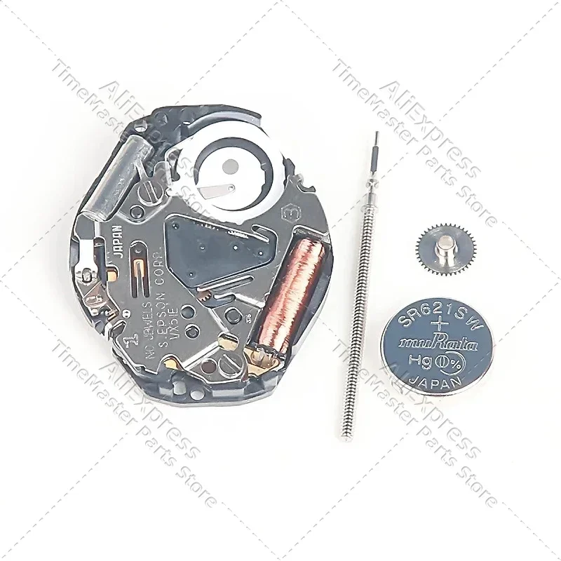 Japanese movement VX51 quartz VX51E movement three hands watch movement parts