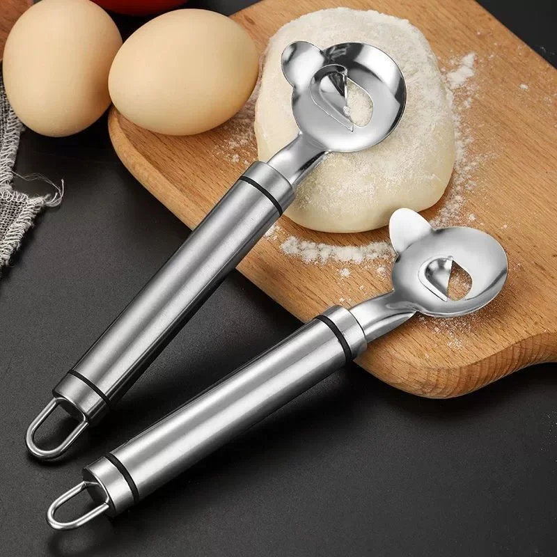 1 قطعة ملاعق تقشير الفولاذ المقاوم للصدأ أدوات المعكرونة المنزلية شرائح الشعرية قطعة أثرية فطيرة قشرة القطاعة أداة المطبخ