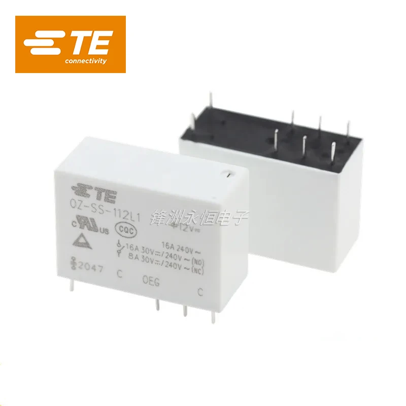 1Pcs OZ-SS-112L1 OZ SS 112L1 12VDC 12V relay 16A 8PIN TE Original New