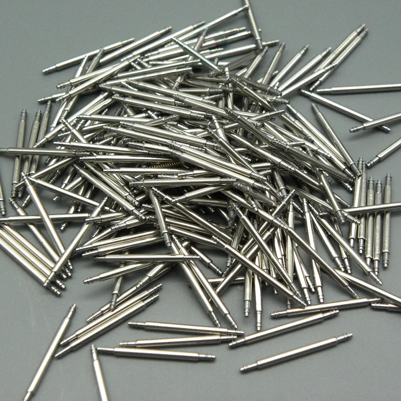 Watch Band Strap Accessories Stainless Steel Spring Bar 4pcs Silver Metal Watchbands Repair Tool 16-28mm Strap Link Pin