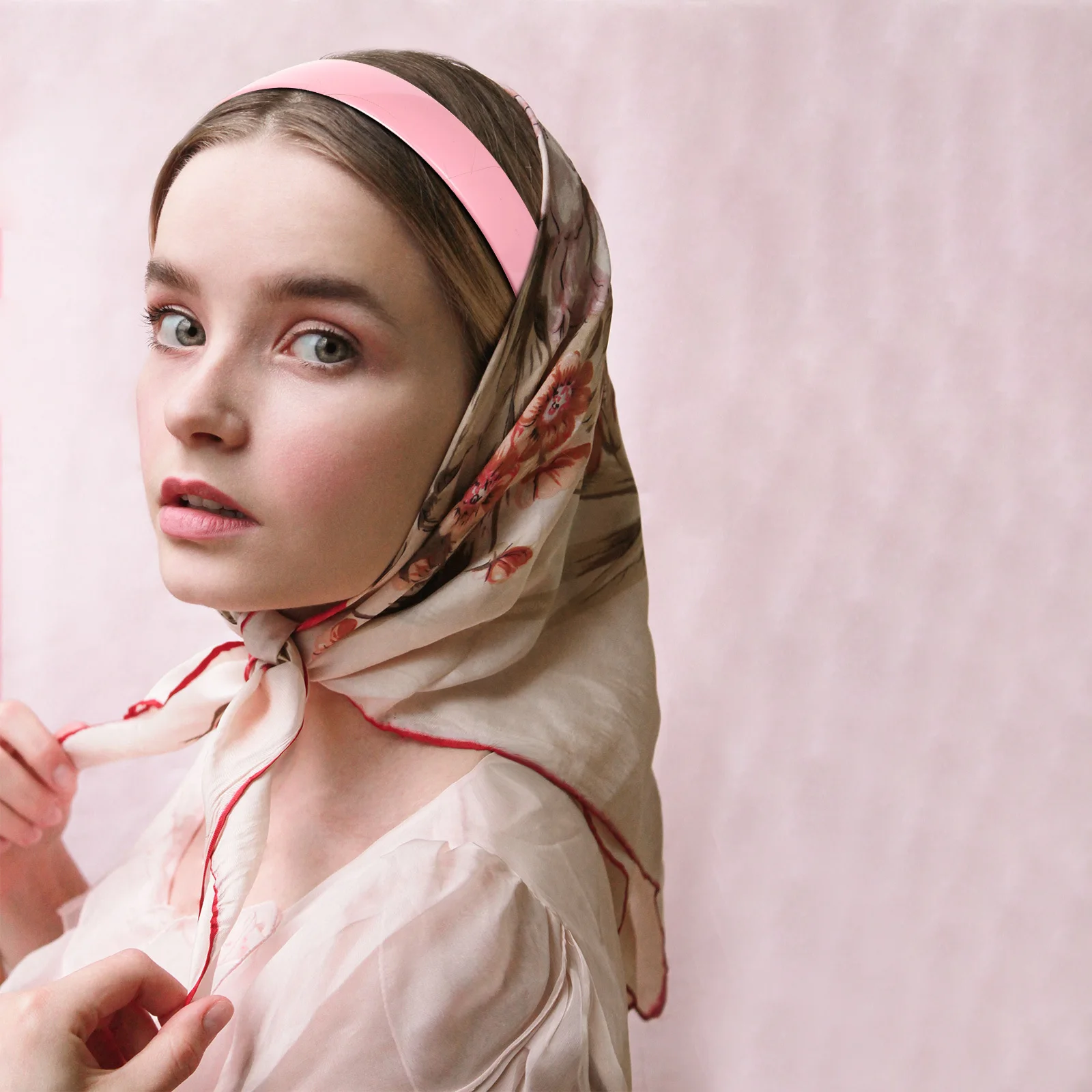 

3pcs Wide Hoop Women Simple Solid Color Plastic Hair Band Toothed Headwear Fashion Hair Accessories Daily Wear