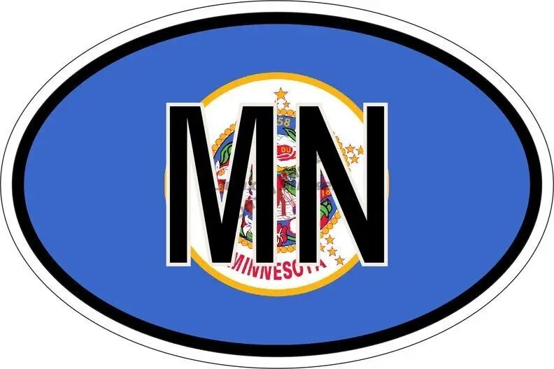 Oval Flag Country Code MN NEP CV ONTARIO ESSEX ALBERTA ONTARIO Vinyl Country Code Sticker Hot Sale Direct Selling Drop Shipping