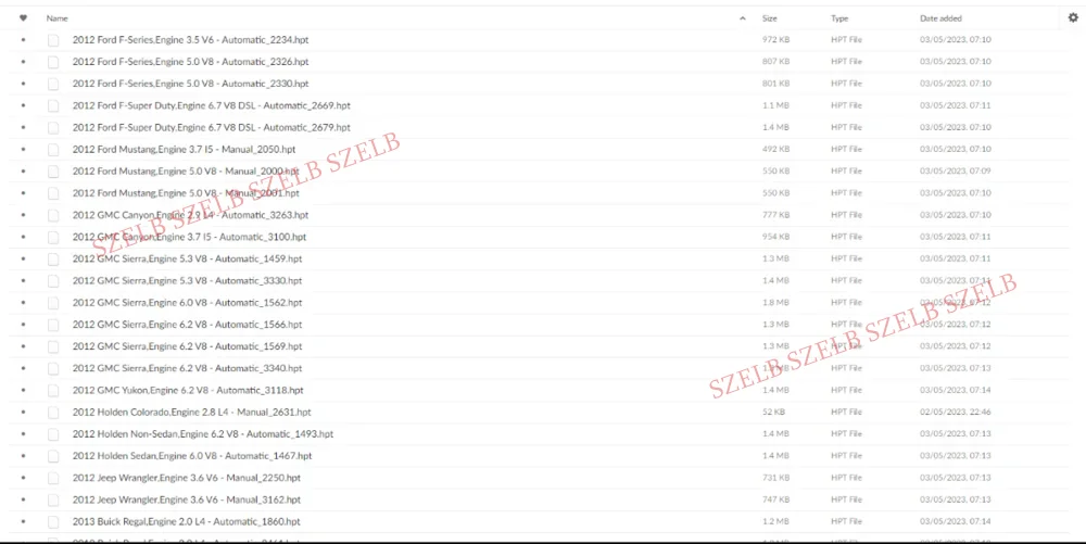 2025 Hot HPT Tune Repository 3500 FILES + hpt to bin Converter مع keygen الملفات المعدلة فتح موالف Hpt Raw Edit غير محدود