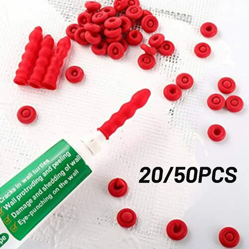 

20/50 Caulk Saving Cover Sealant Saving Cover Open Caulking Tube Sealing Cover Nozzle Protection Cover Caulk Cover For Sealing