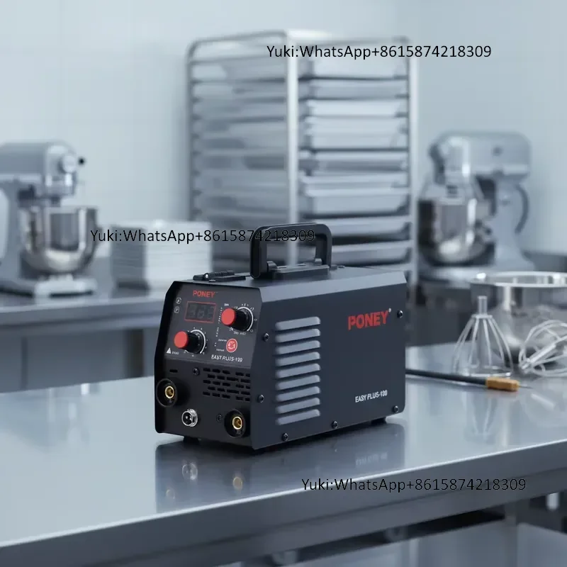 New Easy Flux MIG 120 Multifunctional FLUX TIG MMA Airless IGBT Mecu 1KG Wire Rod Portable Welder