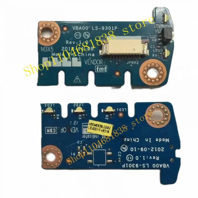 Оригинальная плата кнопки питания для LENOVO IdeaCentre C540 LS-9301P
