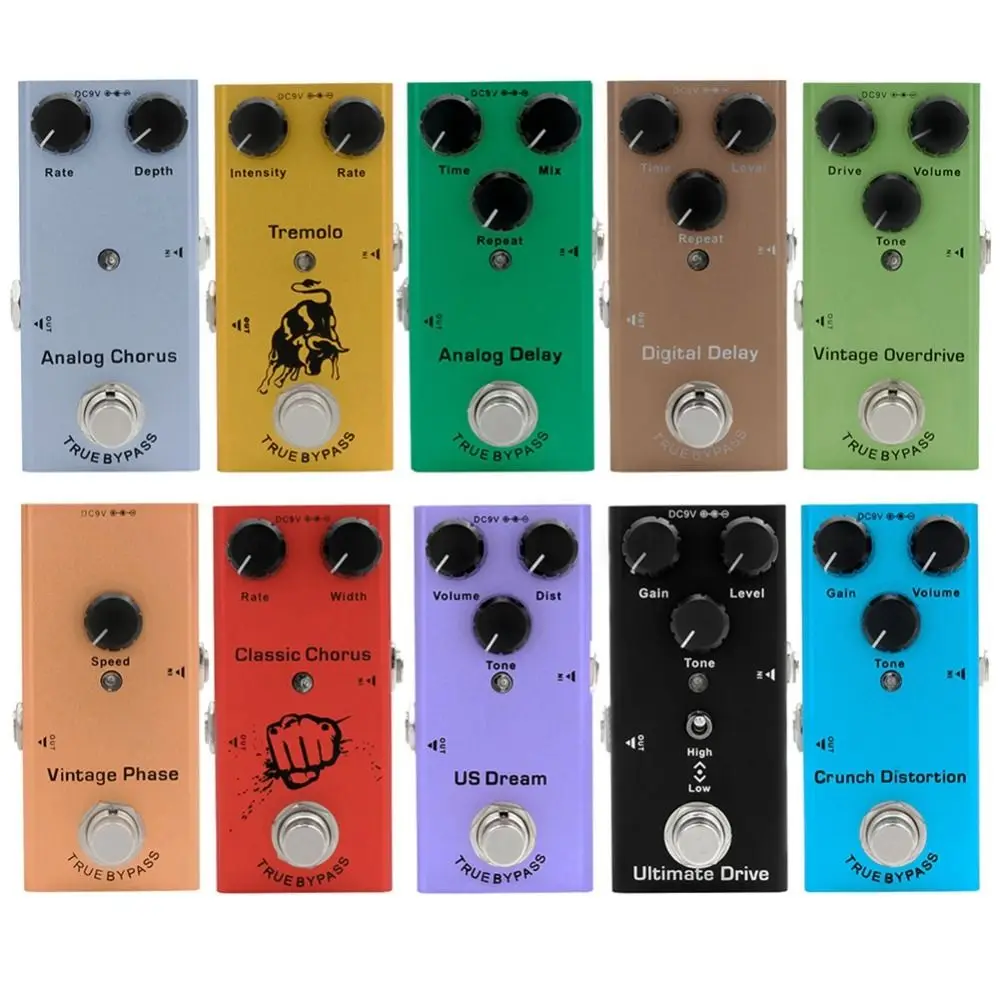 

Analog Chorus Electric Guitar Effects Analog Delay Overdrive Multi Effects Pedal Ultimate Drive Classic Chorus Concert