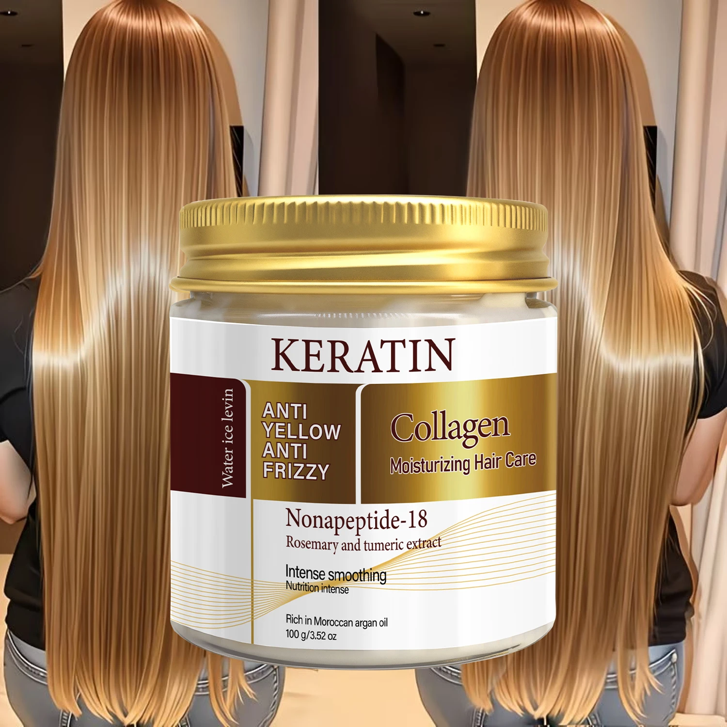 Keratine Collageen Haarmasker  - Argan Oil Treatment recensie en prijs