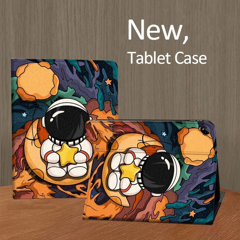 

Cartoon astronaut cute Tablet Case For Vivo IQOO Pad Air Pad3 IQOO Pad5 Pad2 Pad3 SE Pro 11.5 12.1 12.3 13 Inch