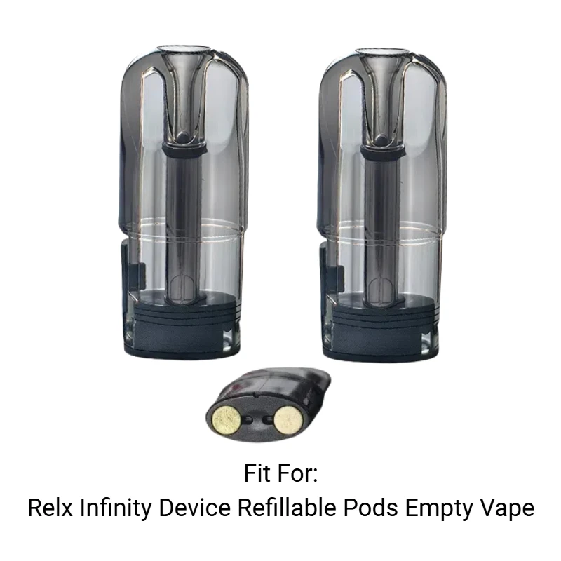 1/9PCS Sostituzione Cartucce Pod Riutilizzabili Bobina di Cotone Pod Vuota per Dispositivo Relx Infinity Vape Riutilizzabile