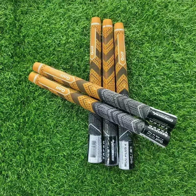 5/13 PCS Golf Putter Grips Men's Rubber Golf Grips Cotton Yarn Golf Club Grips Iron and Wood Standard/Midsize Grip Universal