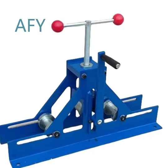 Manual Pipe Bending Machine for TR-40 Square Tube Bender with Motor Metal Tubing Bender for DIY Workshop Construction
