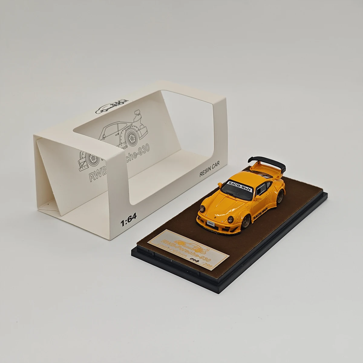 Star Model Inno64 Tarmac Works 1:64 RWB 993 964 Widebody verzamelmodelauto, gegoten modelauto van hars, op voorraad.