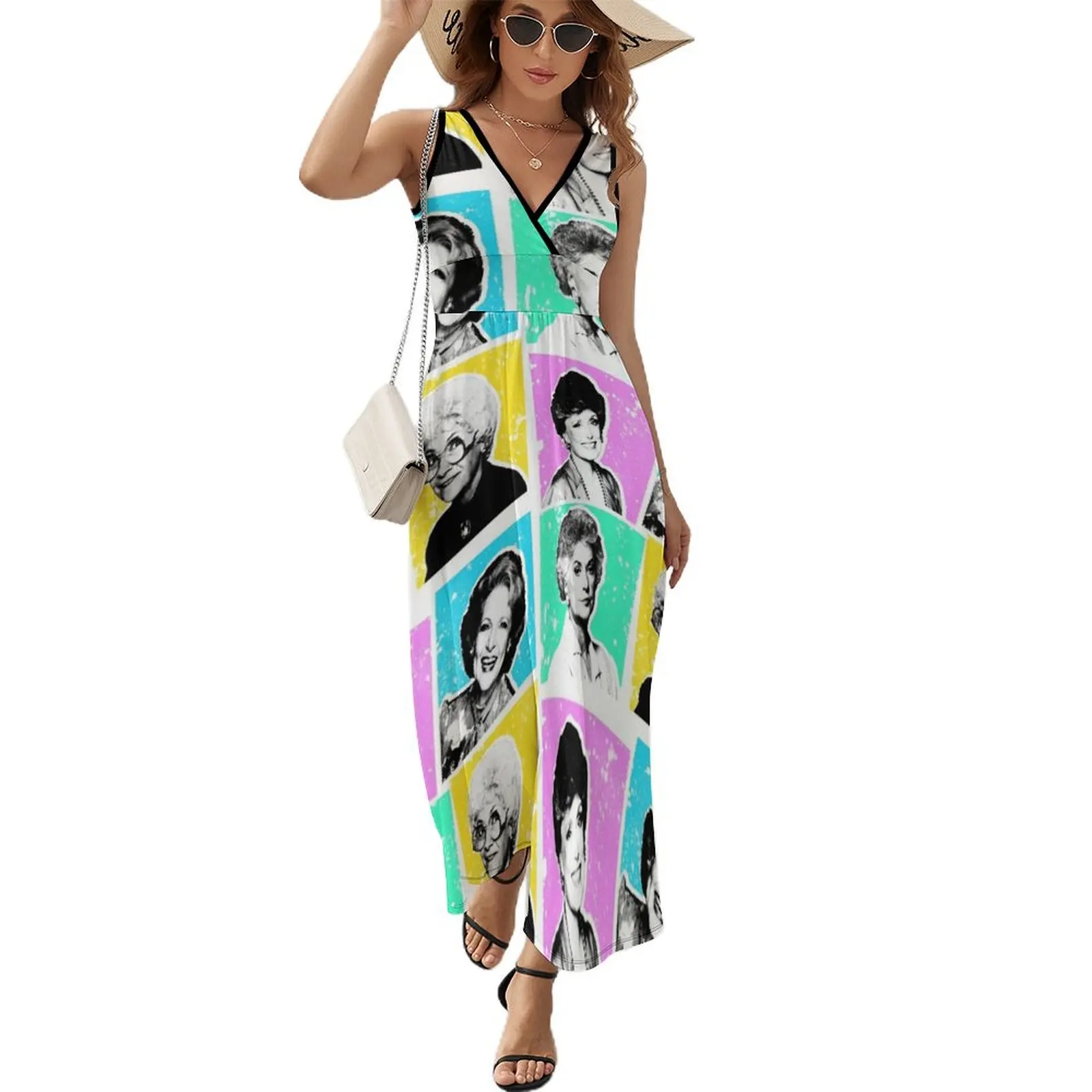 Golden Girls POP! Sleeveless Dress long dress women summer birthday dress for women luxury 2024