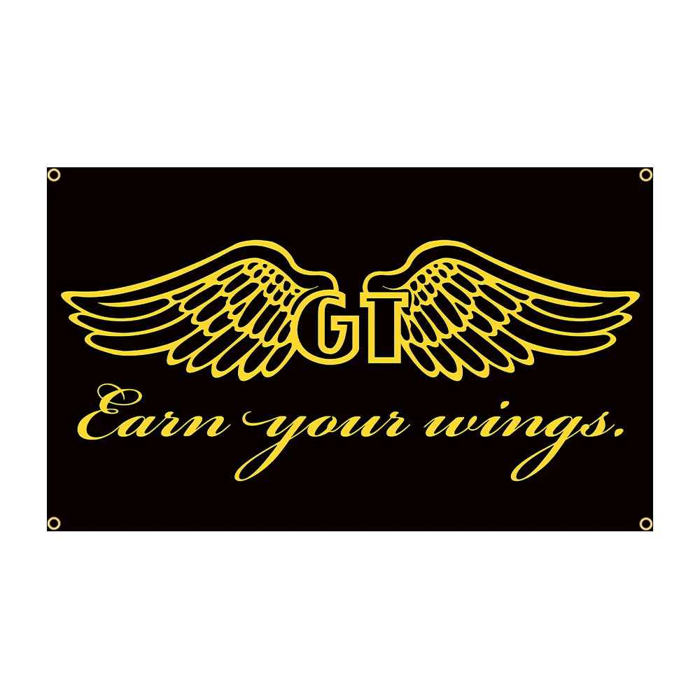 JimonFlag 90X150CM 3X5FT GT-BIKEs Bicycle Flag Polyester Digital Printing Bicycle Banner For Decoration