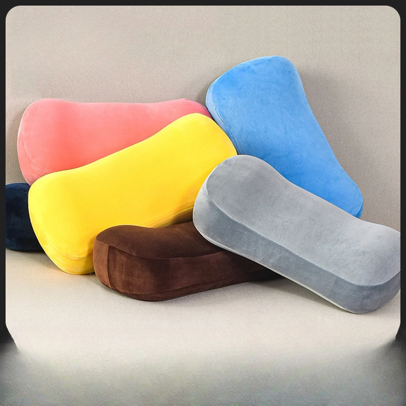 Tragbares kleines Kissen Single Memory Foam kleines Mini-Büro Mittagspause Nickerchen Kissen Halswirbel Reise kissen