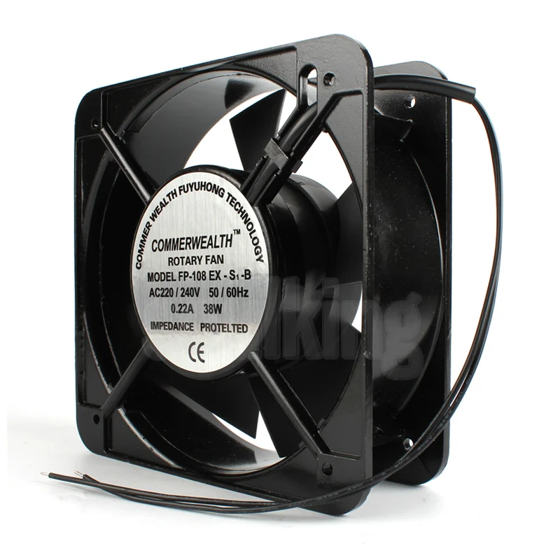 Nouveau COMMONWEALTH 15050 AC220V 15CM manchon roulement à billes AC FP-108EX-S1 ventilateur de refroidissement