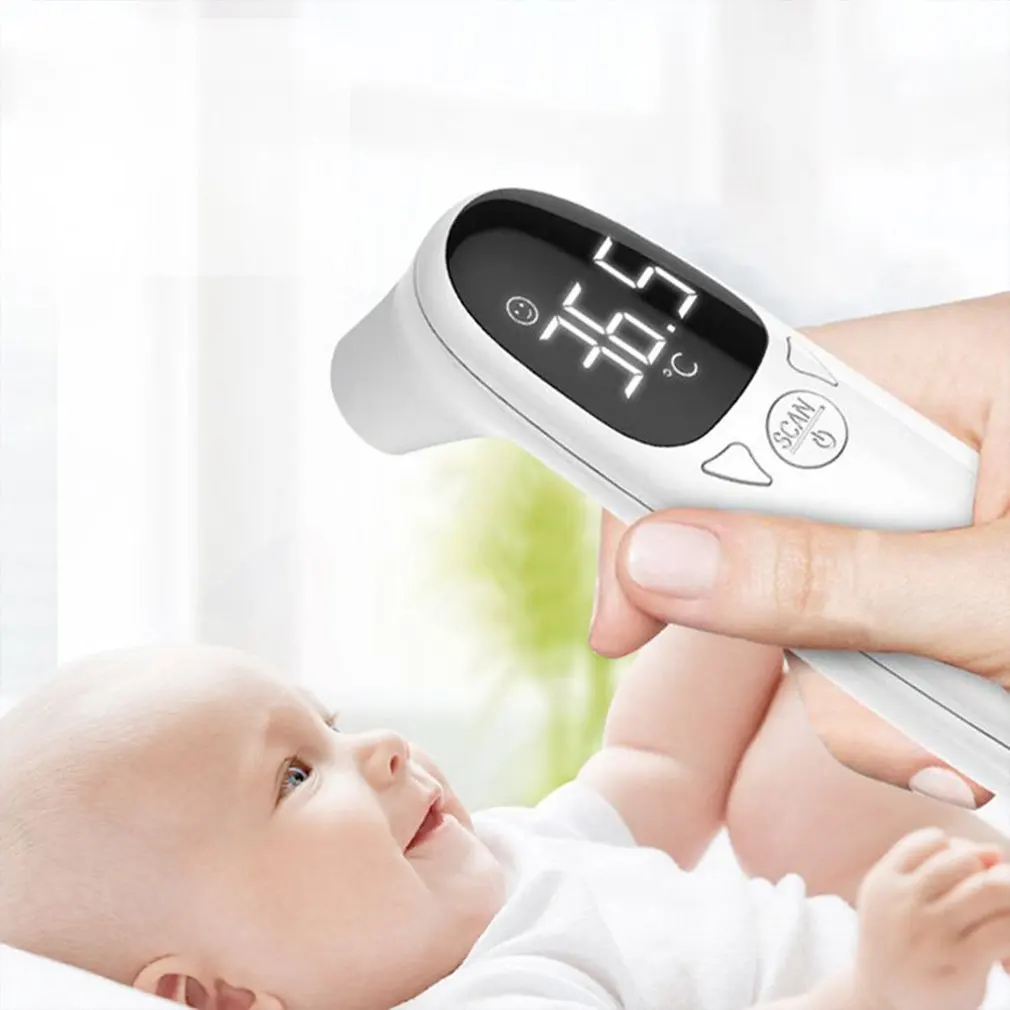 Medical Digital Forehead Thermometer Electronic Contactless Clinical Accuracy Non-contact Body Temperature Kids