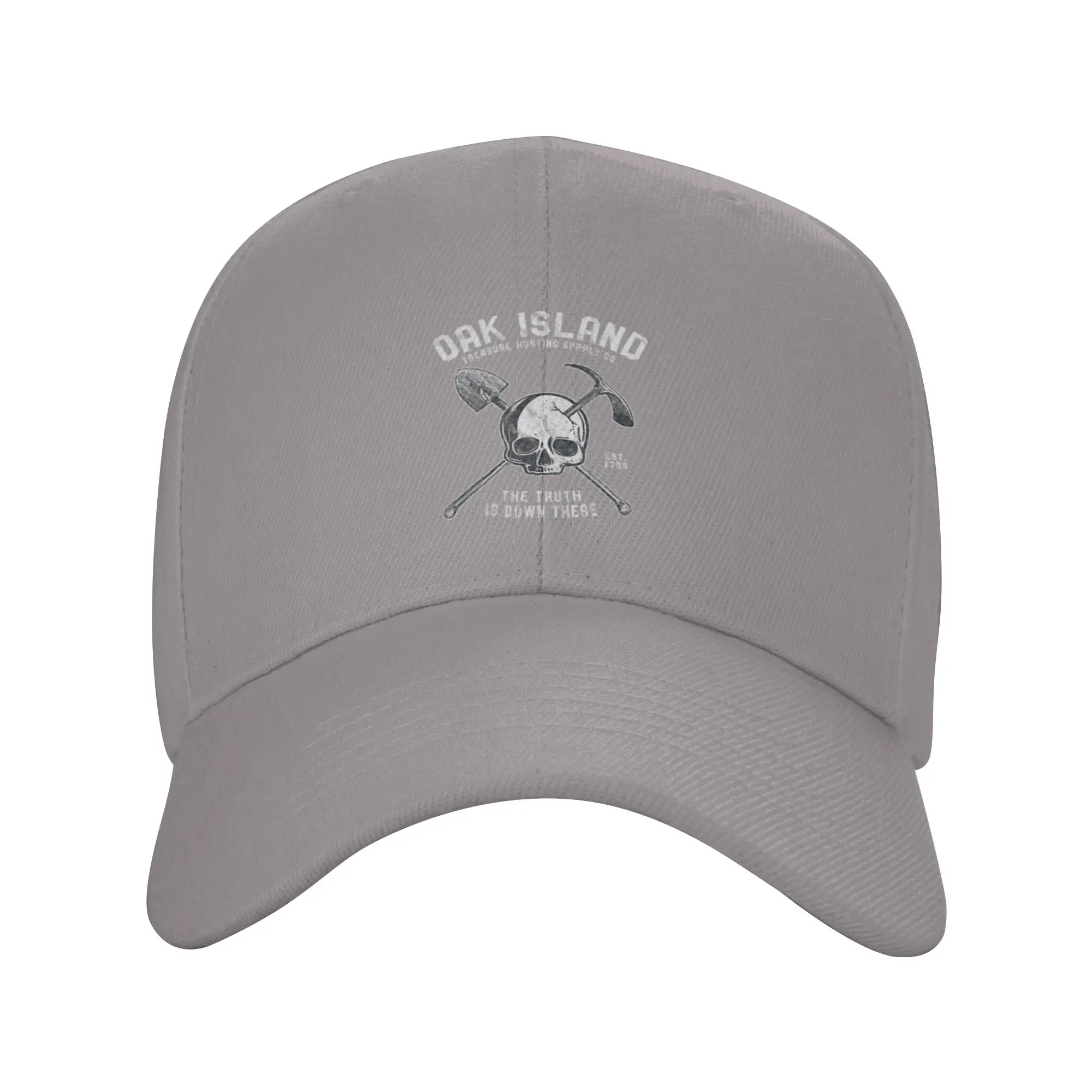 Hot Sale Oak Island Vintage Skull Templar Treasure Hunting Baseball Cap  Comfortable Hat Men  Surfing Hat Men
