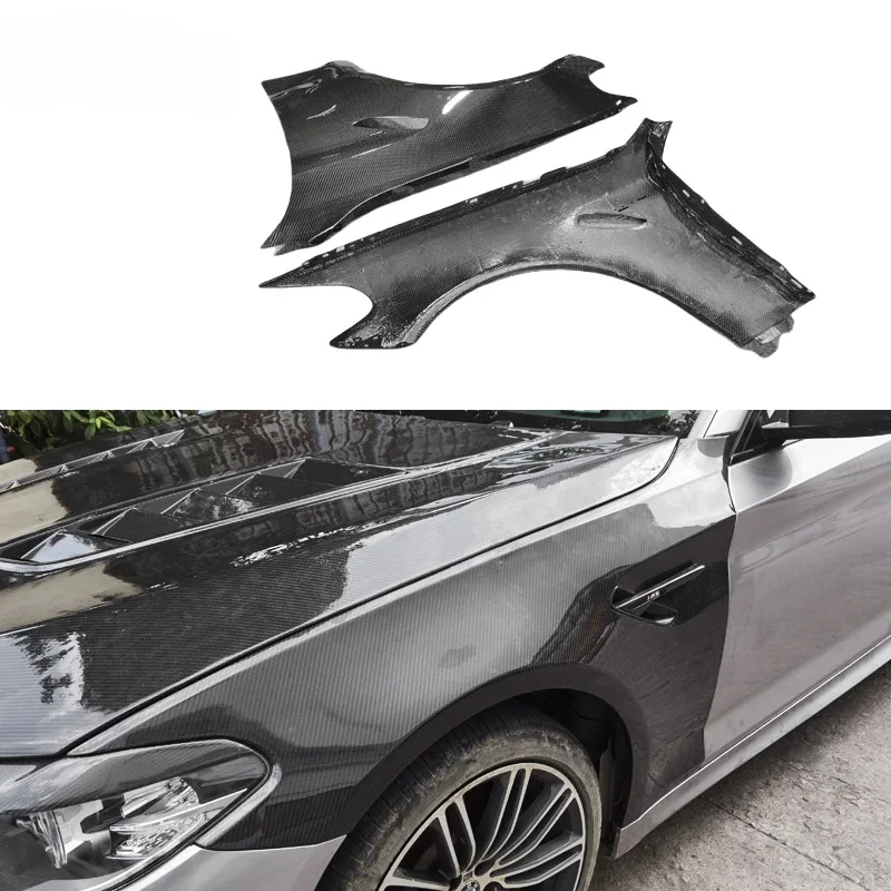 

F90 M5 Carbon Fiber Front Side Fender For BMW 5 Series F90 M5 2017+ Car Front Bumper Air Vent Fender Bodykit