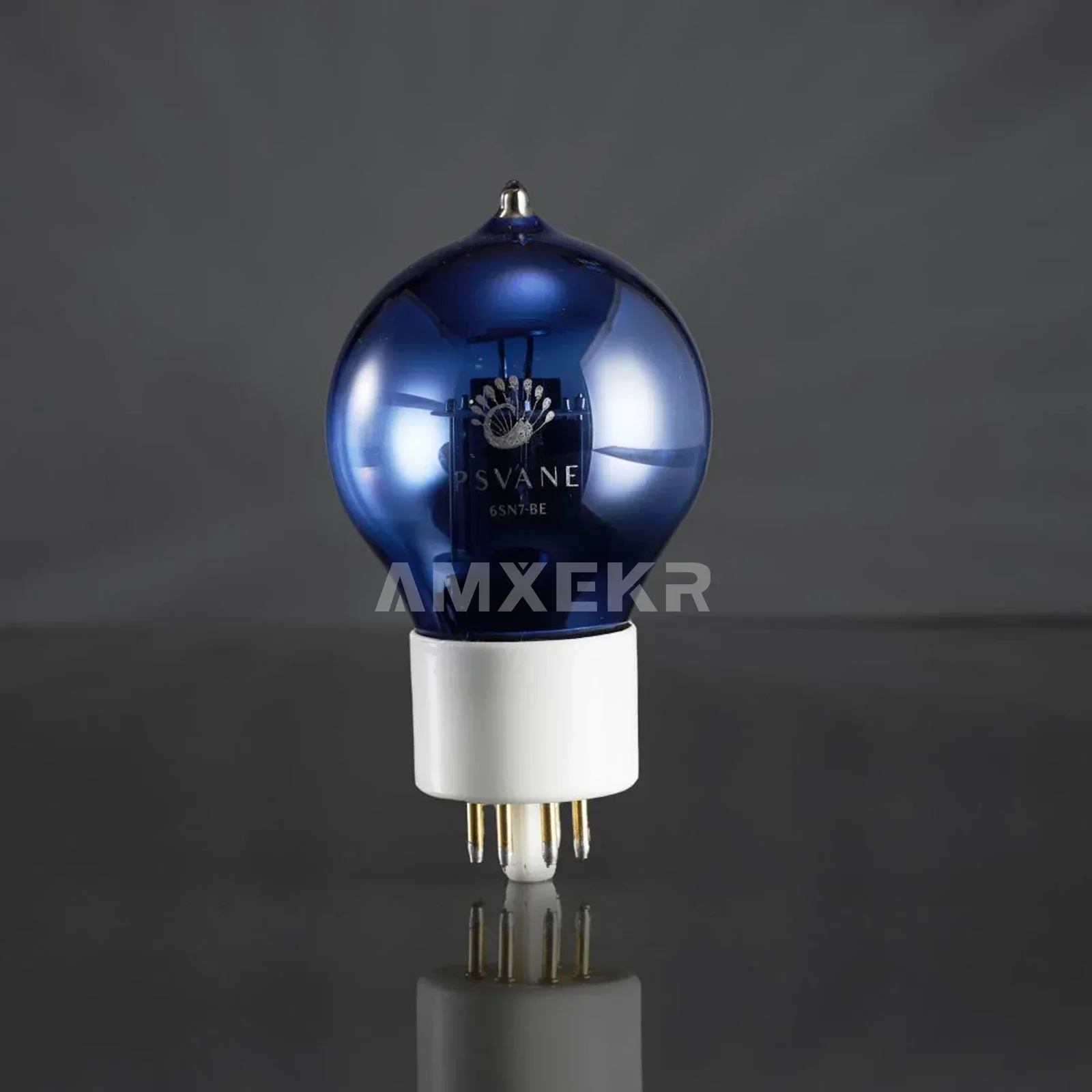 أنبوب تفريغ ، غلاف زجاجي أزرق ، لوحة إصدار مخصصة ، استبدال دبوس ذهبي ، زوج متطابق ، 6N8P ، 6H8C ، 6SN7