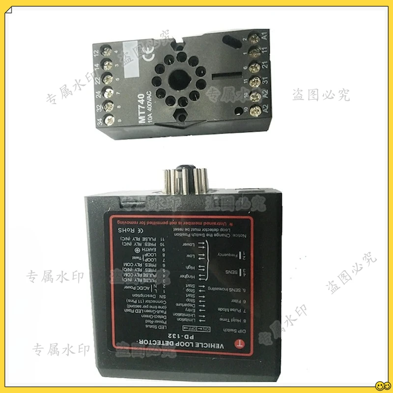 Loop Detectors Car Park Barrier PD132 Inductive Vehicle Loop Detector Sensor For Vehicle Access