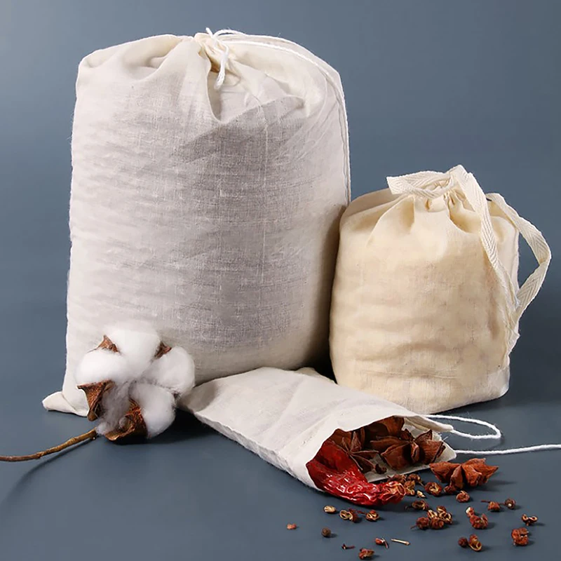 1pc Reusable Cheese Cloth Cheesecloth Bags for Straining Nut Milk Bags Cold Brew Bags Tea Yogurt Coffee Filter Strainers Bag