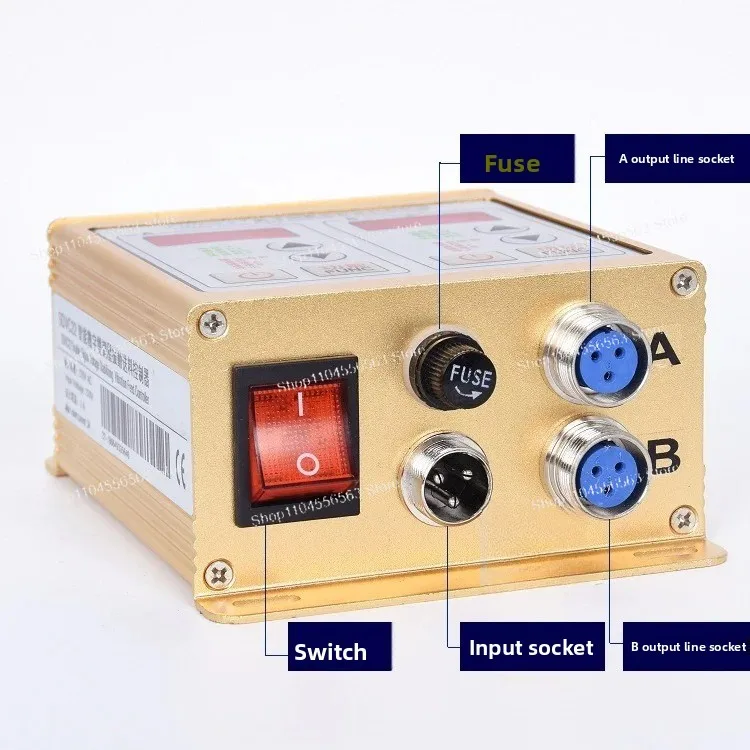SDVC22-S Digital Dual Screen Voltage Regulator Controller - Voltage Display, Stable Power Supply