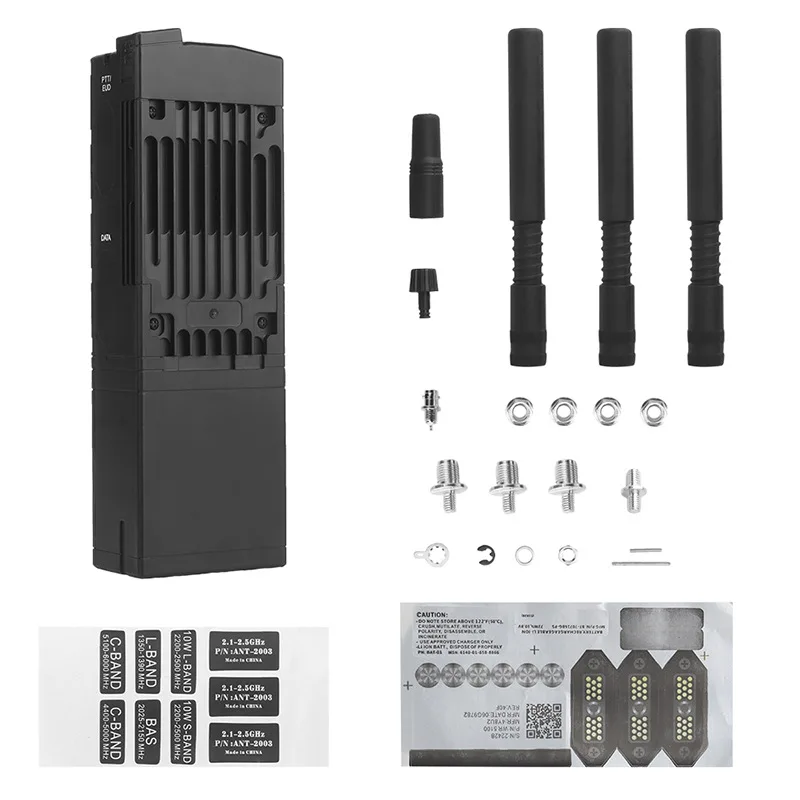 

MPU5 Walkie-Talkie Intercom No-Function Model Radio Case DIY Transceiver Model For Tactical Outdoor Cosplay Film