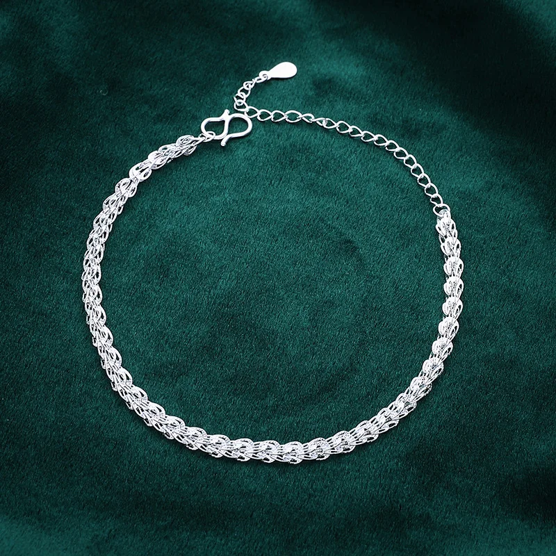 

S999 Pure Silver Phoenix Tail Bracelet Women - Original Design, Stylish Elegant, Luxury Jewelry for Birthday/Party Gift