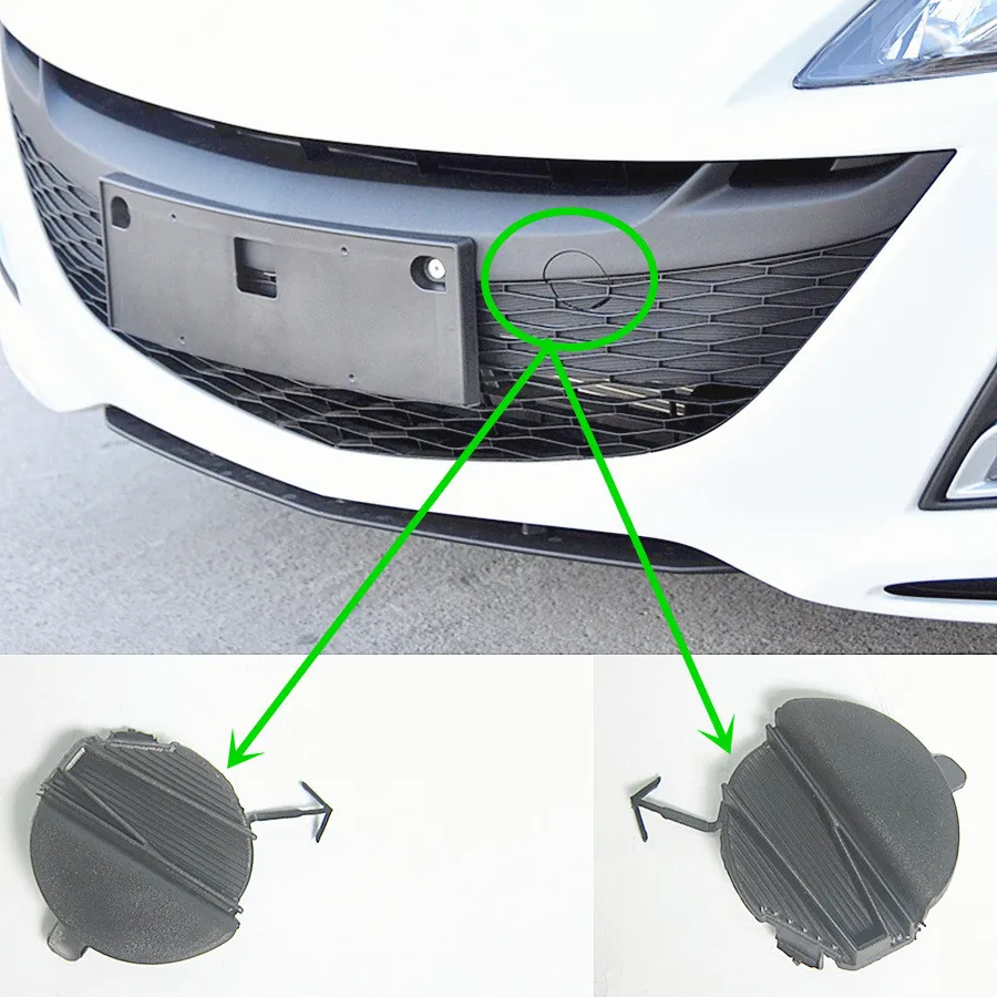 Car accessories 50-A11 front bumper towing hook cover for Mazda 3 2007-2012 BL 1.6 engine