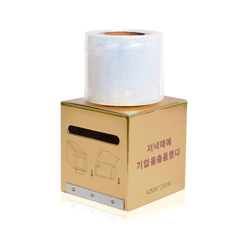 

Tattoo Clear Wrap Cover Preservative Film Microblading Tattoo Film 42mm X 200m For Permanent Makeup Tattoo Eyebrow Supplies